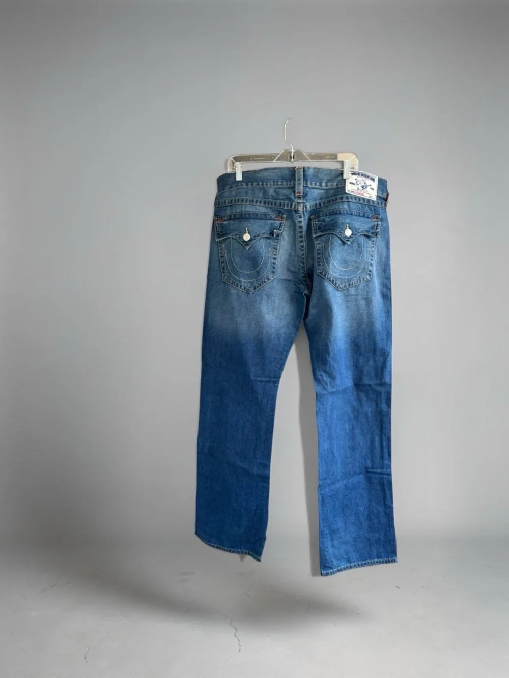 True Religion Men’s Light Blue Straight Jeans